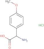 2-Amino-2-(4-methoxyphenyl)acetic acid hydrochloride