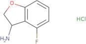 4-Fluoro-2,3-dihydro-1-benzofuran-3-amine hydrochloride