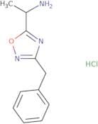 1-(3-Benzyl-1,2,4-oxadiazol-5-yl)ethan-1-amine hydrochloride