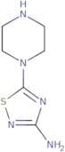 5-(Piperazin-1-yl)-1,2,4-thiadiazol-3-amine
