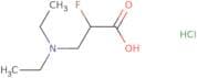 3-(Diethylamino)-2-fluoropropanoic acid hydrochloride