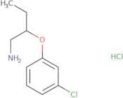 1-[(1-Aminobutan-2-yl)oxy]-3-chlorobenzene hydrochloride