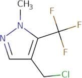 4-(Chloromethyl)-1-methyl-5-(trifluoromethyl)-1H-pyrazole