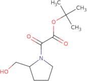 tert-Butyl 2-[2-(hydroxymethyl)pyrrolidin-1-yl]-2-oxoacetate