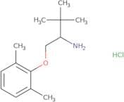 2-(2-Amino-3,3-dimethylbutoxy)-1,3-dimethylbenzene hydrochloride