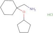 [1-(Cyclopentyloxy)cyclohexyl]methanamine hydrochloride