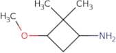 3-Methoxy-2,2-dimethylcyclobutan-1-amine