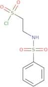 2-Benzenesulfonamidoethane-1-sulfonyl chloride