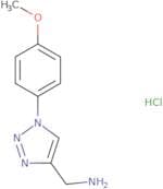 [1-(4-Methoxyphenyl)-1H-1,2,3-triazol-4-yl]methanamine hydrochloride