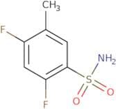 2,4-Difluoro-5-methylbenzene-1-sulfonamide