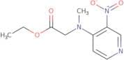 Ethyl 2-[methyl(3-nitropyridin-4-yl)amino]acetate
