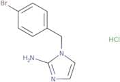 1-[(4-Bromophenyl)methyl]-1H-imidazol-2-amine hydrochloride