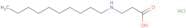 3-(Decylamino)propanoic acid hydrochloride