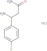 (3S)-3-Amino-3-(4-fluorophenyl)propanamide hydrochloride