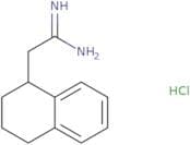 2-(1,2,3,4-Tetrahydronaphthalen-1-yl)ethanimidamide hydrochloride