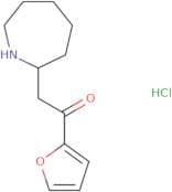 2-(Azepan-2-yl)-1-(furan-2-yl)ethan-1-one hydrochloride