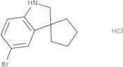 5'-Bromo-1',2'-dihydrospiro[cyclopentane-1,3'-indole] hydrochloride