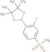 2-Fluoro-4-(methylsulfonyl)phenylboronic acid Pinacol Ester