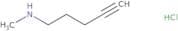 Methyl(pent-4-yn-1-yl)amine hydrochloride