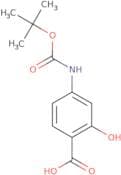 4-{[(tert-Butoxy)carbonyl]amino}-2-hydroxybenzoic acid
