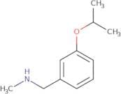 Methyl({[3-(propan-2-yloxy)phenyl]methyl})amine