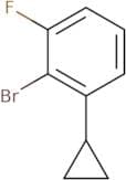 2-Bromo-1-cyclopropyl-3-fluorobenzene
