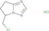 5-(Chloromethyl)-5H,6H,7H-pyrrolo[1,2-b][1,2,4]triazole hydrochloride