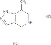 7-Methyl-2H,4H,5H,6H,7H-pyrazolo[4,3-c]pyridine dihydrochloride