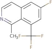 6-Fluoro-1-methyl-8-(trifluoromethyl)isoquinoline