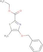 Ethyl 4-(benzyloxy)-5-methyl-1,3-thiazole-2-carboxylate