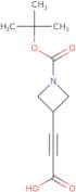 3-{1-[(tert-Butoxy)carbonyl]azetidin-3-yl}prop-2-ynoic acid