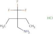 3-(Aminomethyl)-3-(trifluoromethyl)pentane hydrochloride