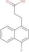 3-(4-Fluoronaphthalen-1-yl)propanoic acid