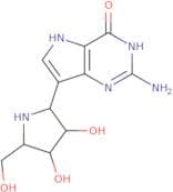 1-(9-Deazaguanin-9-yl)-1,4-dideoxy-1,4-iminoribitol