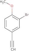 2-Bromo-4-ethynyl-1-methoxybenzene