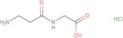 2-(3-Aminopropanamido)acetic acid hydrochloride