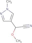 2-Methoxy-2-(1-methyl-1H-pyrazol-4-yl)acetonitrile