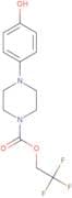 2,2,2-Trifluoroethyl 4-(4-hydroxyphenyl)piperazine-1-carboxylate
