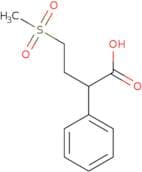 4-Methanesulfonyl-2-phenylbutanoic acid