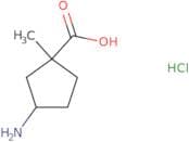 3-Amino-1-methylcyclopentane-1-carboxylic acid hydrochloride