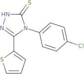 4-(4-Chlorophenyl)-5-(thiophen-2-yl)-4H-1,2,4-triazole-3-thiol