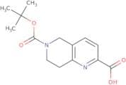 -6(Tert-Butoxycarbonyl)-5,6,7,8-Tetrahydro-1,6-Naphthyridine-2-Carboxylic Acid