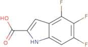 4,5,6-Trifluoro-1H-indole-2-carboxylic acid