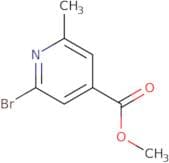 Methyl 2-bromo-6-methylisonicotinate