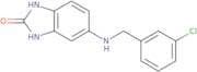 5-{[(3-Chlorophenyl)methyl]amino}-2,3-dihydro-1H-1,3-benzodiazol-2-one
