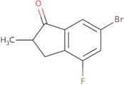 6-Bromo-4-fluoro-2-methyl-2,3-dihydro-1H-inden-1-one