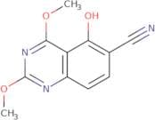 Phenylmethyl N-[(1S)-1-[[4-(1-naphthalenylcarbonyl)-1-piperazinyl]carbonyl]-5-[(1-oxo-2-propen-1-y…