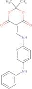 2,2-dimethyl-5-(((4-(phenylamino)phenyl)amino)methylene)-1,3-dioxane-4,6-dione