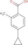 4-Cyclopropyl-2-methylbenzoic acid