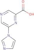 6-(1H-Imidazol-1-yl)pyrazine-2-carboxylic acid